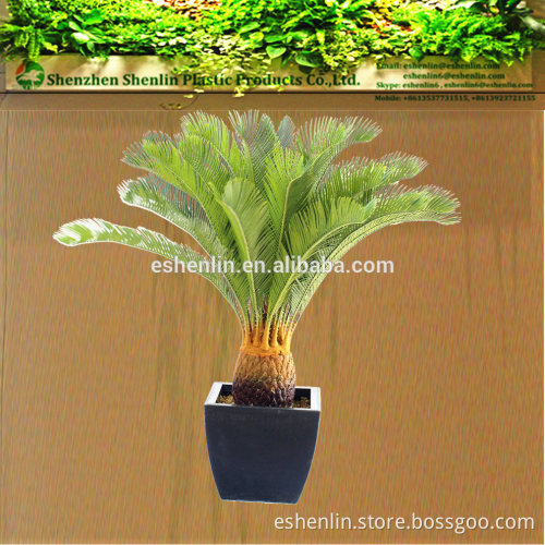 2017 new artificial bonsai plant,cycas plant for sale